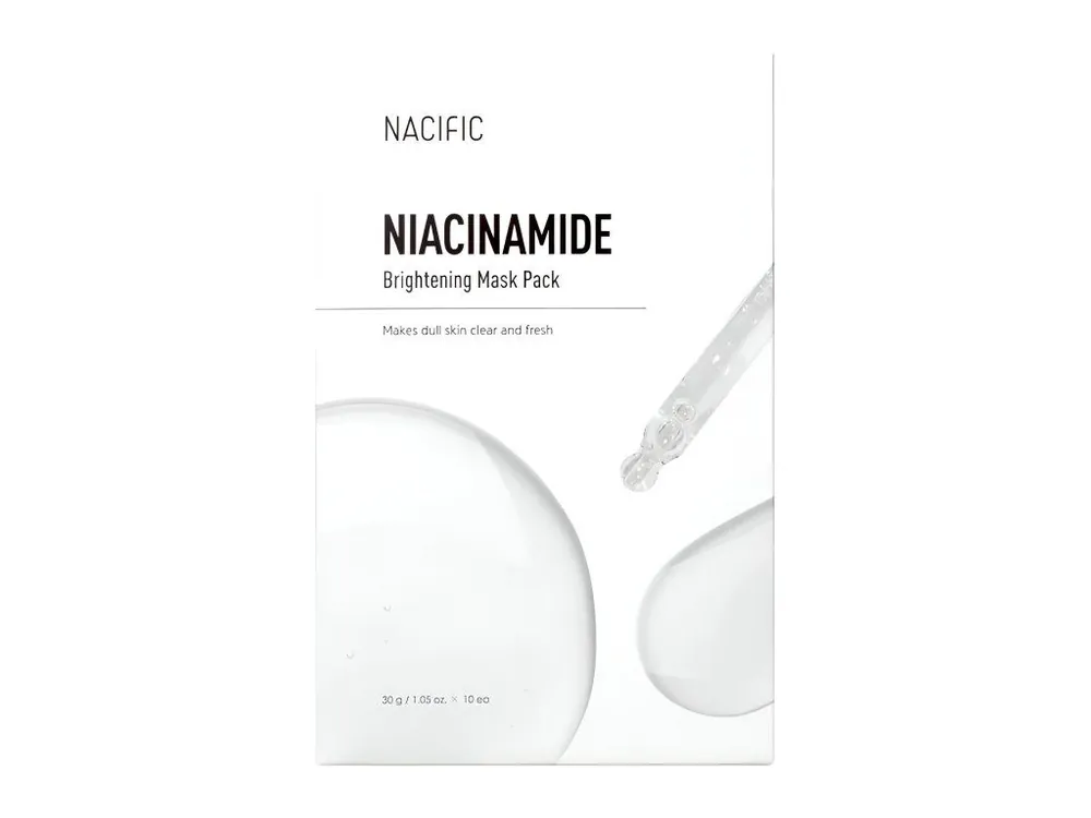 Ověřený Nacific Niaciamide Brightening Mask pack - rozjasňující plátýnková maska s Niaciamidem