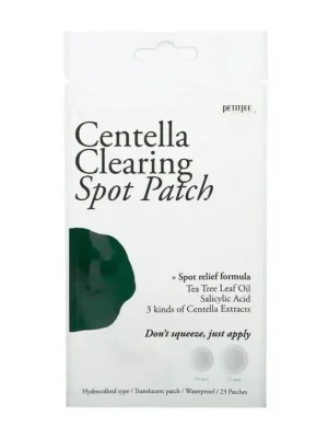 Petitfée Centella Clearing Spot Patch - hojivé náplasti na akné Vysoce Kvalitní