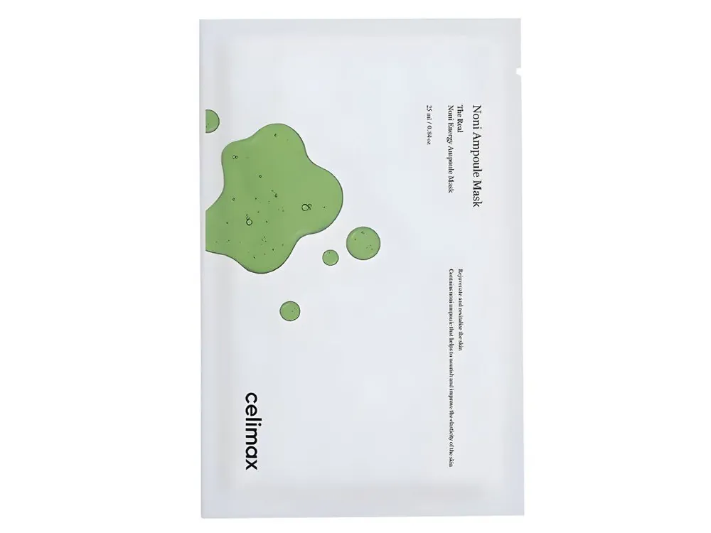 Celimax The Real Noni Ampoule mask - vyživující plátýnková maska s extraktem z Noni Tovární Cena