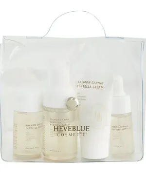 HEVEBLUE Salmon Caring Centella Special Travel Kit Bag - cestovní sada miniatur s PDRN Akční Cena