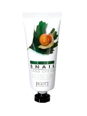 Must-Have Jigott Real Moisture Snail hand cream - Hydratační a vyživující krém na ruce se šnečím extraktem
