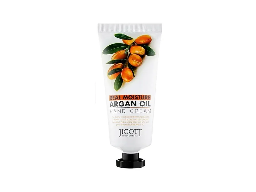 Časově Omezené Jigott Real Moisture Argan Oil hand cream - hydratační krém na ruce s Arganovým olejem