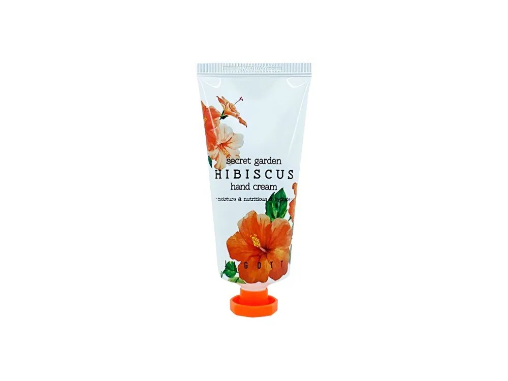 Poslední Šance Jigott Secret Garden Hibiscus hand cream - hydratační krém na ruce s extraktem z Ibišku