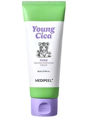 Akční Cena Medi-Peel Young Cica PDRN Trouble Soothing Cream - zklidňující krém s Pupečníkem Asijským a PDRN