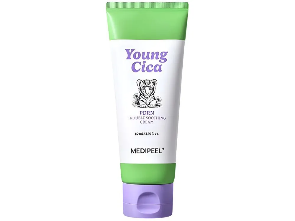 Akční Cena Medi-Peel Young Cica PDRN Trouble Soothing Cream - zklidňující krém s Pupečníkem Asijským a PDRN