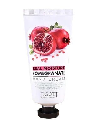 Cenový Hit Jigott Real Moisture Pomegranate Hand cream - hydratační krém na ruce s extraktem granátového jablka