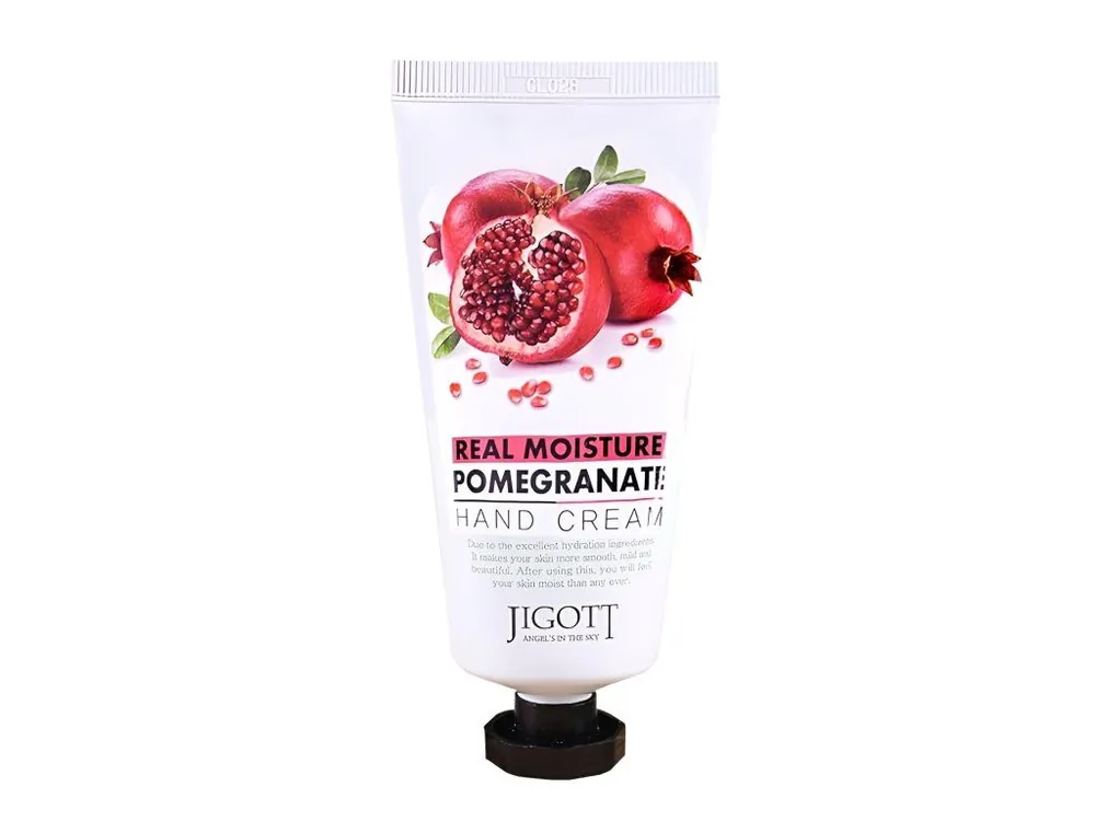 Cenový Hit Jigott Real Moisture Pomegranate Hand cream - hydratační krém na ruce s extraktem granátového jablka