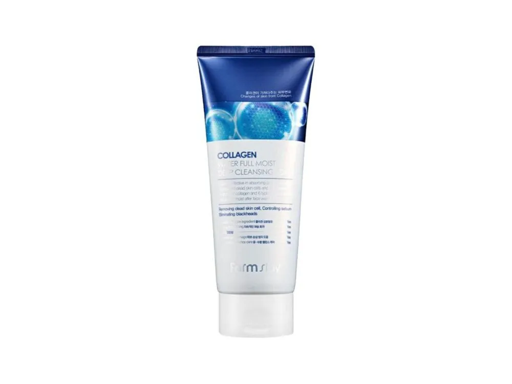 Farm Stay Collagen Water Full Moist Deep Cleansing foam - hloubkově čistící pěna s kolagenem Horká Nabídka