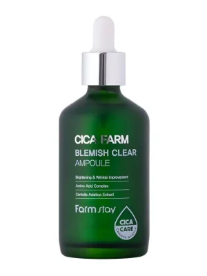 Farm Stay Cica Farm Blemish Clear ampoule - zklidňující pleťové sérum s Pupečníkem Asijským Ihned K Objednání