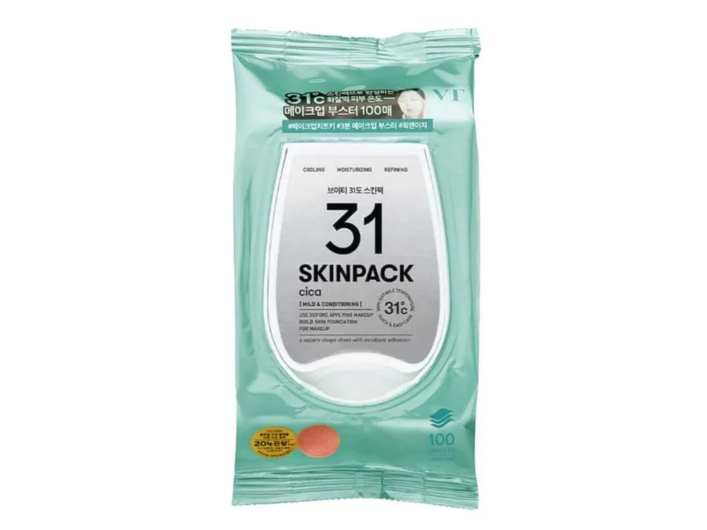 VT Cosmetics 31 Mild Skin Pack - zklidňující tonizační tamponky Hit Sezóny