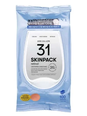 VT Cosmetics 31 Smooth Skin Pack - tonizační tampónky s Retinolem Víkendová Akce