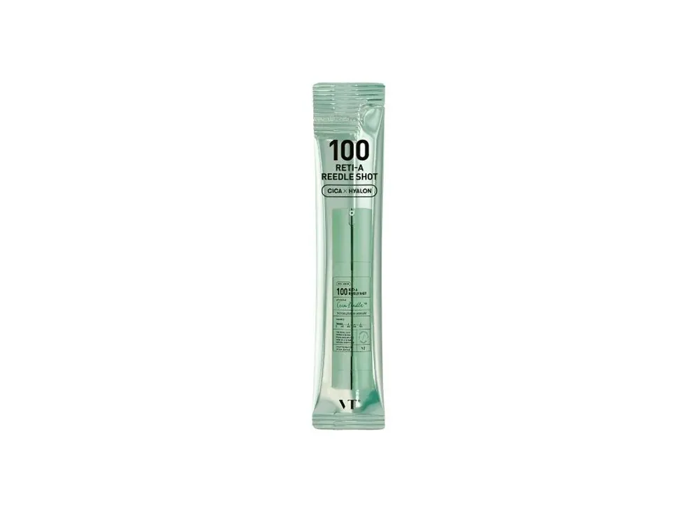 VT Cosmetics Reti-A Reedle Shot 100 VZOREK - noční mikrojehličkové sérum s Bakuchiolem a Retinolem VZOREK Vrácení Zdarma