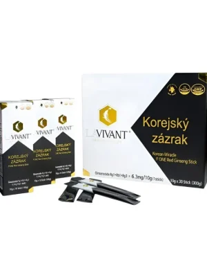 Ověřený Lavivant Korejský zázrak extrakt z korejského ženšenu a bylin