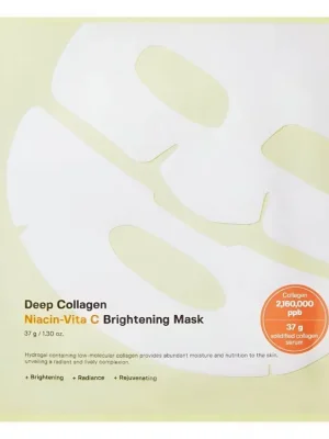 Must-Have Sungboon Editor Deep Collagen Niacin Vita C Brightening Mask - rozjasňující hydrogelová maska s Niaciamidem