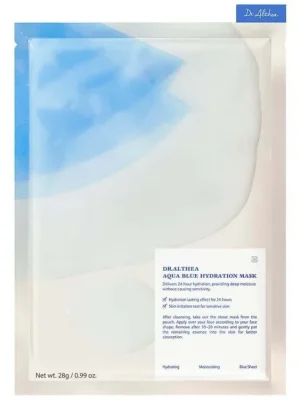 Dr. Althea Aqua Blue Hydration Mask - hydratační pleťová maska s Azulenem Omezená Nabídka