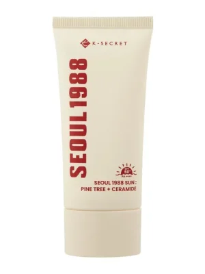 K-Secret Seoul 1988 Sun: Pine Tree + Ceramide SPF50+/PA++++ - hydratační krém na obličej s ochranným faktorem Super Cena