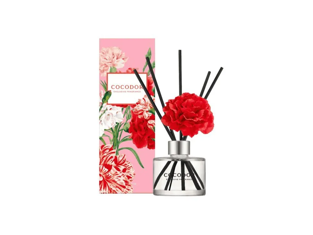 Nakupujte Hned Cocodor Carnation Flower Diffuser Black Cherry - difuzér s vůní černé třešně