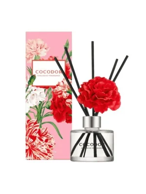 Cocodor Carnation Flower Diffuser Lovely Peony - Elegantní aroma difuzér s vůní Pivoňky Značkový