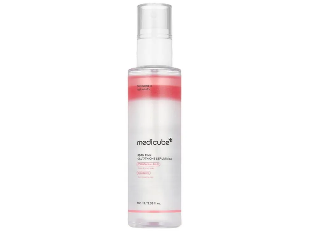 Medicube PDRN Pink Glutathione Serum Mist - zpevňující sérum s PDRN ve spreji Speciální Cena