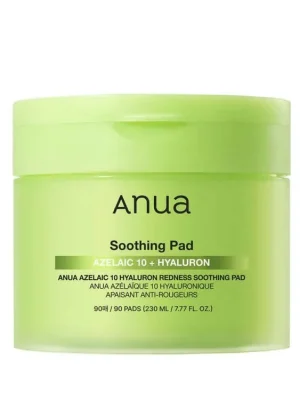 Anua Azelaic Acid 10 Hyaluron Redness Soothing Pad - zklidňující pleťové tamponky s Kyselinou Azelaovou Hit Sezóny
