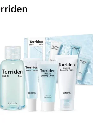 Torriden Dive In Trial Kit - sada miniatur hydratačních produktů Výprodej