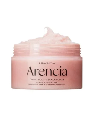 Arencia Fresh Cloud body & scalp scrub Lavender & Pear - jemný tělový a vlasový peeling Nakupujte Hned