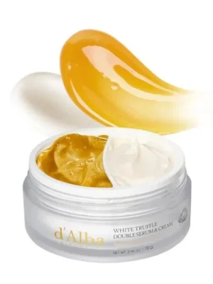 Nová Kolekce d´Alba White Truffle Double Serum & Cream - sérum a krém s Bílým lanýžem 2V1