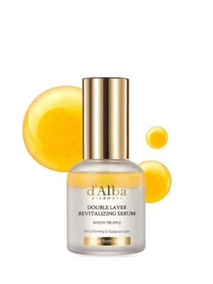 Novinka d´Alba Double Layer Revitalizing serum - duální revitalizační sérum s Bílým lanýžem