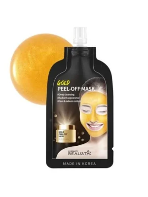 Beausta Gold Peel Off Mask - čistící pleťová maska s 24K zlatem Akční Nabídka