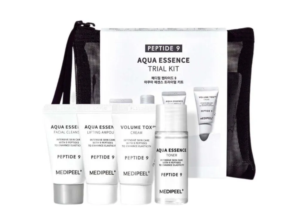 Medi-Peel Peptide 9 Aqua Essence Trial Kit - sada miniatur s Peptidy Nejlepší Cena
