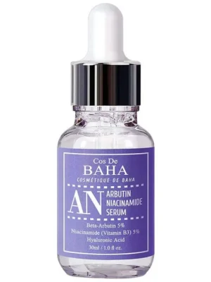 Cos de Baha Arbutin 5%+Niacinamide 5% Serum - rozjasňující sérum s Arbutinem a Niaciamidem Vrácení Zdarma