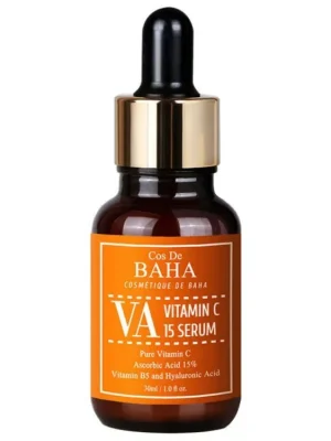 Cos De BAHA Vitamin C 15% Ascorbic Acid Serum - rozjasňující sérum s vitamínem C Koupit Online