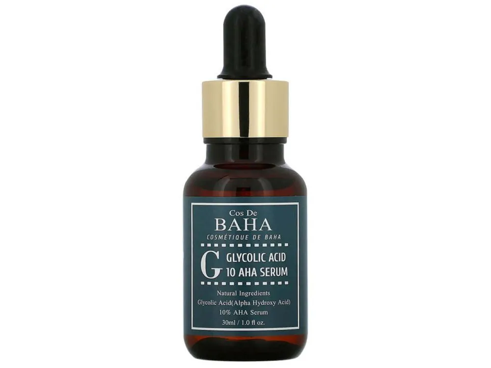 Cos De Baha Glycolic Acid 10 AHA Serum - exfoliační pleťové sérum s kyselinou Glykolovou Nakupujte Hned