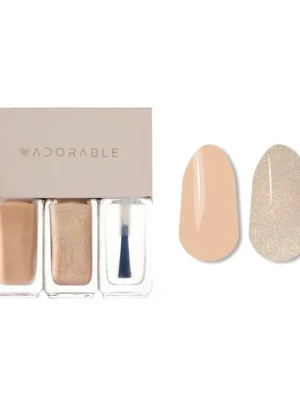 Pluchke Adorable Non-Toxic Vegan Nail Polish No.25 - Vegan slupovací lak na nehty Sleva