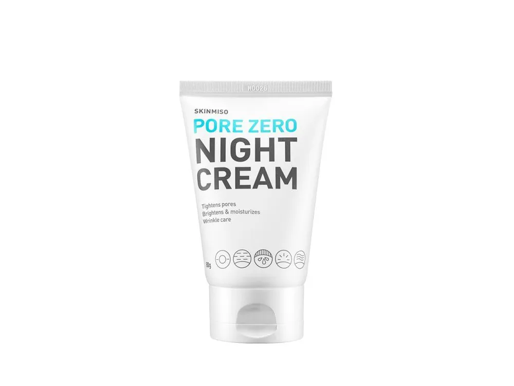Skinmiso Pore Zero Night cream - hydratační noční krém stahující rozšířené póry Sezónní Sleva