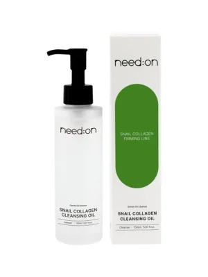 NEED:ON Snail Collagen Cleansing Oil - čisticí olej se šnečím Mucinem a Kolagenem Akce
