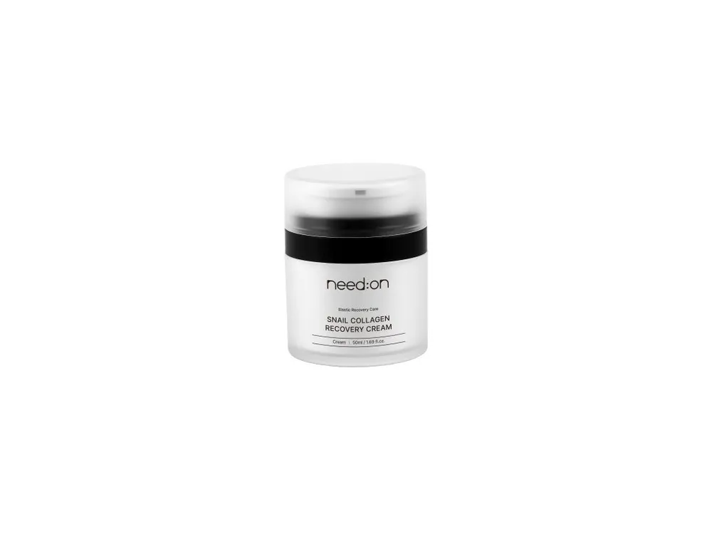 Finální Výprodej NEED:ON Snail Collagen Recovery Cream - zpevňující krém se šnečím mucinem a Kolagenem
