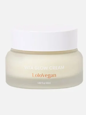 LoloVegan Vita Glow cream - Vegan rozjasňující krém s Vitamínem C Jen Po Omezenou Doba