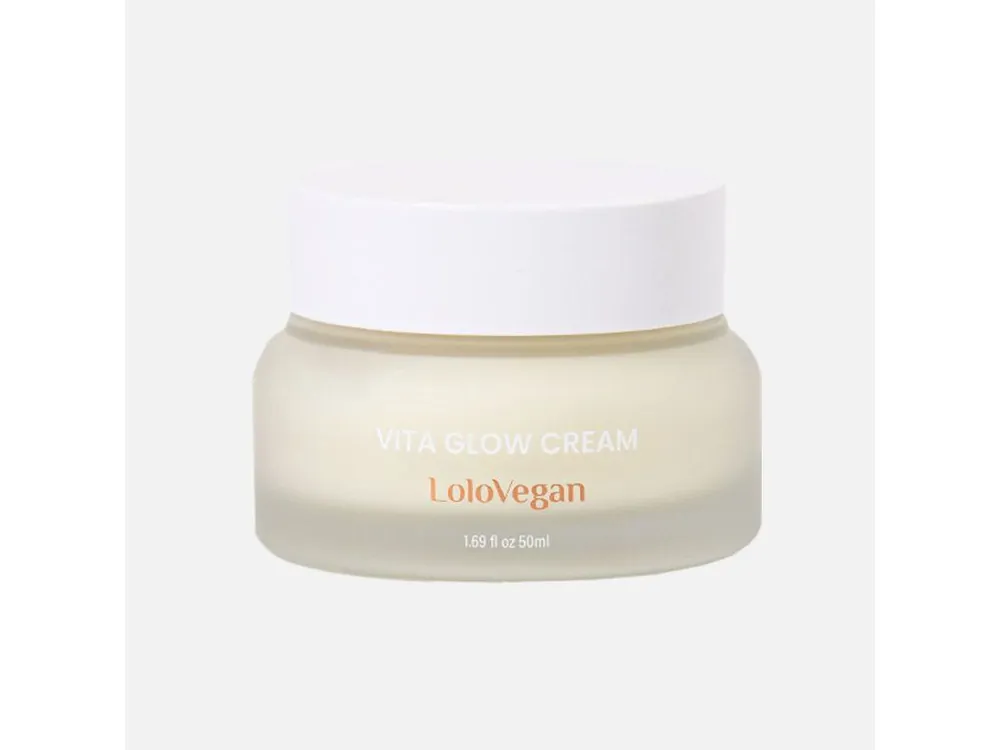 LoloVegan Vita Glow cream - Vegan rozjasňující krém s Vitamínem C Jen Po Omezenou Doba