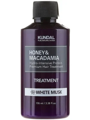 Kundal Honey&Macadamia Treatment White Musk - hydro-intenzivní proteinová kůra na vlasy Ihned K Objednání