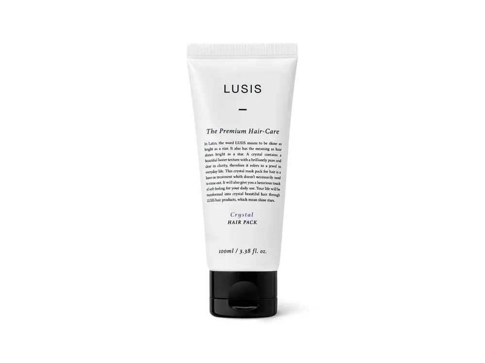 Ihned K Objednání Lusis Crystal Hair pack - bezoplachová intenzivně regenerační maska na vlasy s Keratinem