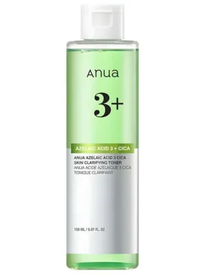 Aktuální Anua Azelaic Acid 3 Cica Skin Clarifying Toner - zklidňující toner s Kyselinou Azealovou