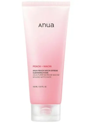 Jen Po Omezenou Doba Anua Peach Niacin Spread Cleansing Foam - jemná rozjasňující čisticí pěna