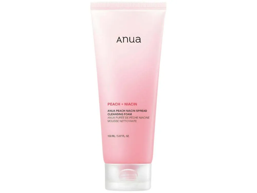 Jen Po Omezenou Doba Anua Peach Niacin Spread Cleansing Foam - jemná rozjasňující čisticí pěna