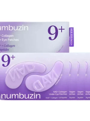 Numbuzin No.9 NAD+ Collagen Under Eye Patches - kolagenové náplasti pod oči s Koenzymem NAD+ Akce