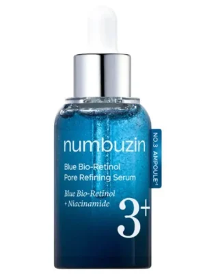 Numbuzin No.3 Blue Bio-Retinol Pore Refining Serum - Sérum pro zúžení pórů s bio-retinolem Odeslání Ihned