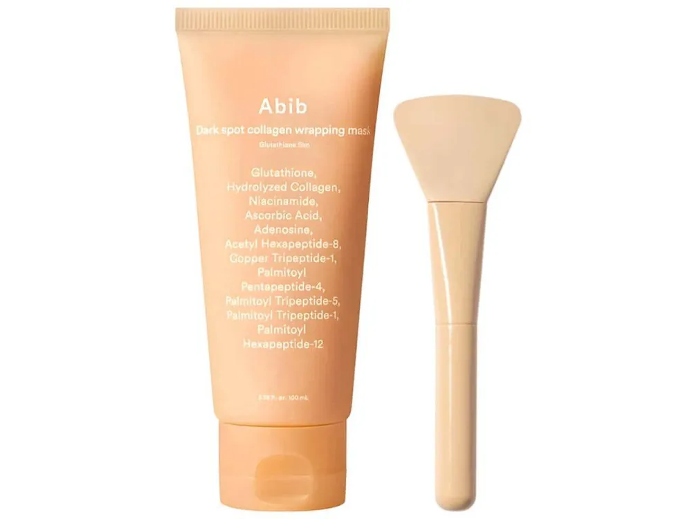 Ihned K Objednání Abib Dark Spot Collagen Wrapping Mask Glutathione Film - rozjasňující slupovací maska