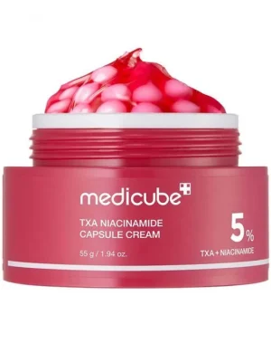 Medicube TXA Niacinamide Capsule Cream - rozjasňující kapslový krém s Kyselinou Tranexamovou Značkový