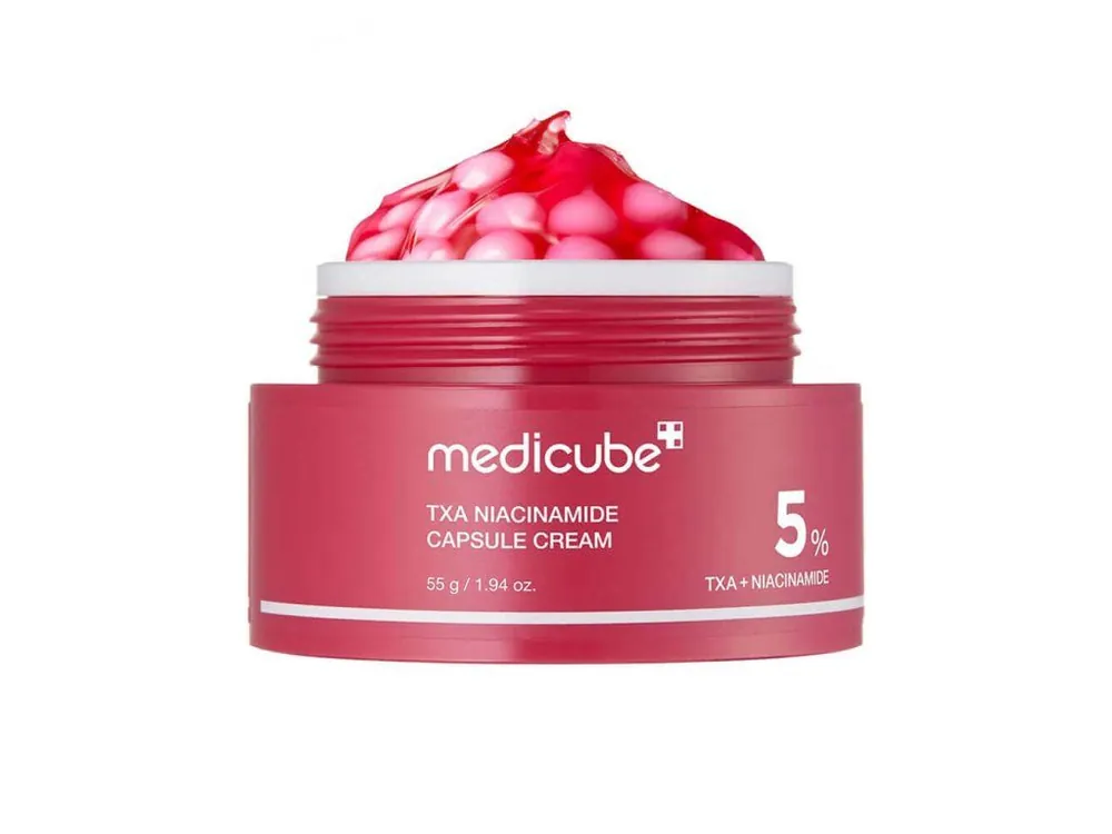 Medicube TXA Niacinamide Capsule Cream - rozjasňující kapslový krém s Kyselinou Tranexamovou Značkový