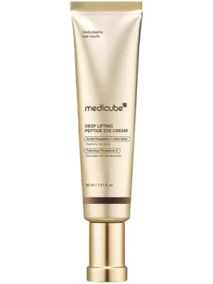 Medicube Deep Lifting Peptide Eye Cream - vyhlazující krém na oční okolí Vrácení Zdarma